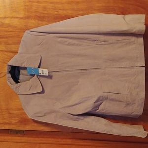 Women's Relativity Suede Jacket Tan size 1X Nwt